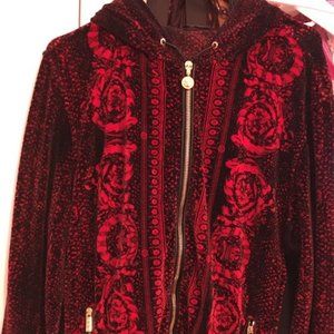 Versace Black and Red Hoodie